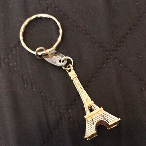 🌸Silver Eiffel Tower Key Fob